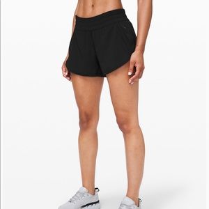 Black lululemon tracker shorts